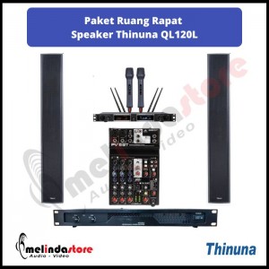 Paket Sound System Ruang Rapat Speaker Thinuna QL-120L| 2 Speaker